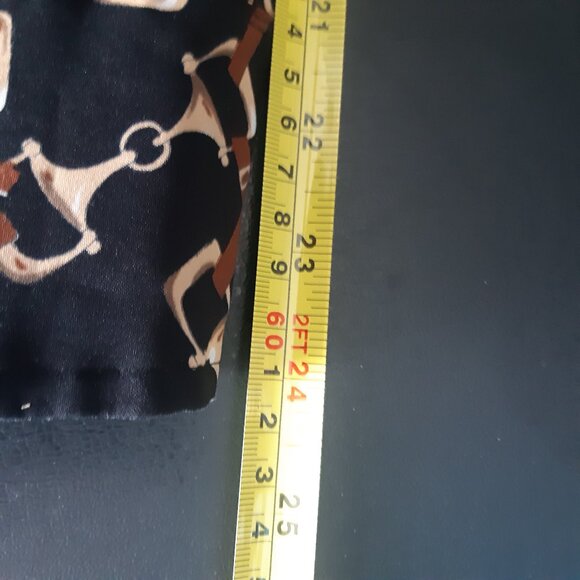 Vintage Hardy Amies Men's 1970's Nylon Black Button Up Shirt - Picture 14 of 14